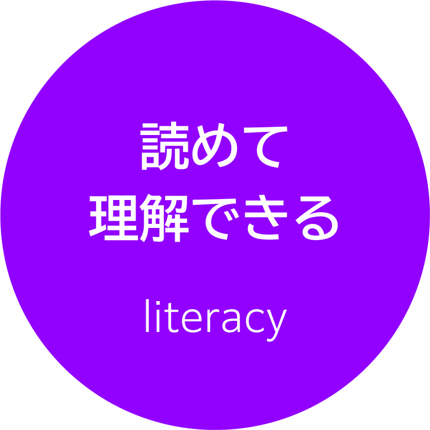 読めて理解できる